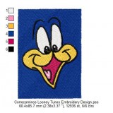Correcaminos Looney Tunes Embroidery Design
